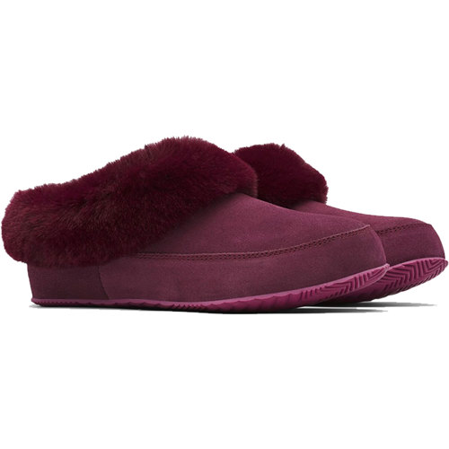 plum slippers