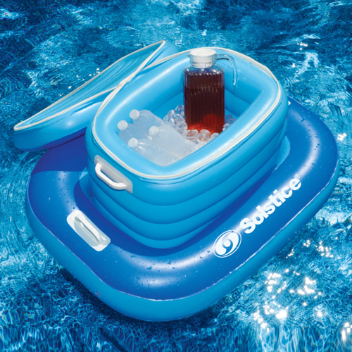 Solstice Cool Cat Inflatable 2-Piece Cooler Float