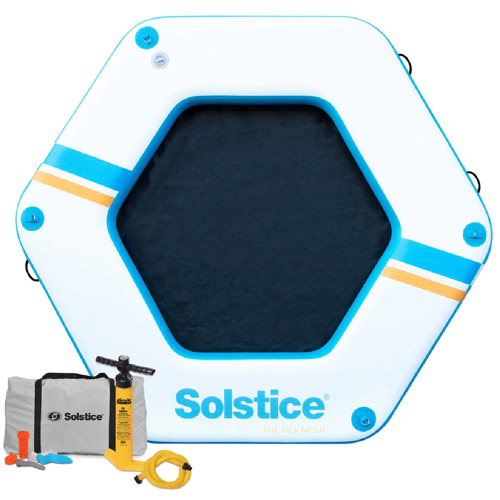 Solstice 8'6" Inflatable Hex Mesh Dock