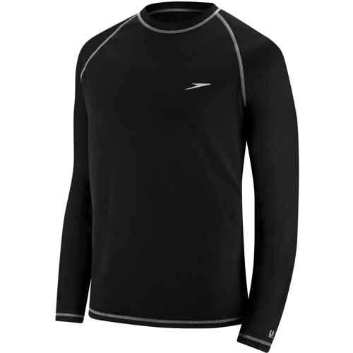 Speedo Men's Easy Swim Tee, Long Sleeve