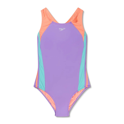 Speedo Infinity Splice One Piece for Girls Sweet Purple 7
