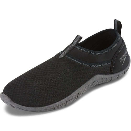 Speedo Men's Tidal Cruiser Water Shoes, Black/Dark Gray - SunnySports