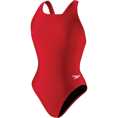 Speedo Woman's Pro LT Super Back Swimsuit 38 Red