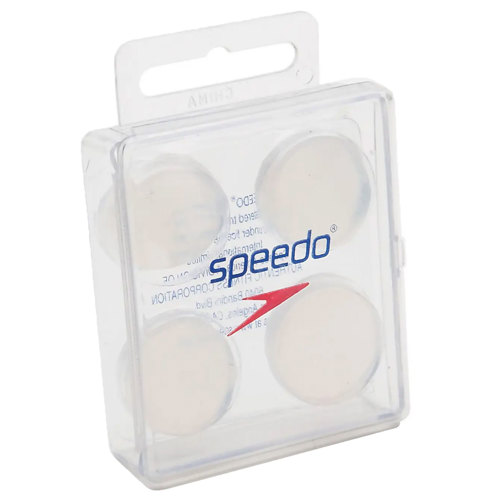 Speedo Silicone Ear Plug, White