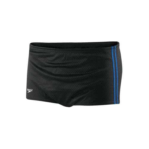Speedo Men's Solid Poly Mesh Square Leg