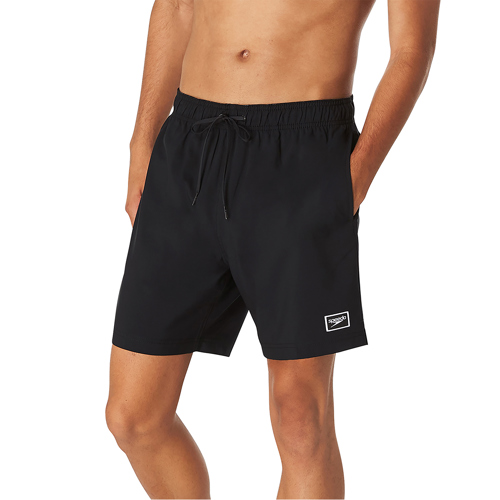 Speedo Solid Redondo Edge Volley 17" Boardshorts for Men X-Large Anthracite