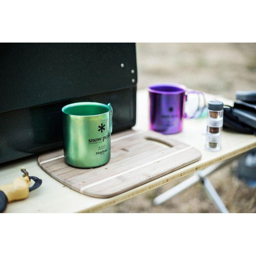 Snow Peak Titanium Double-Wall 450 Colored Mug, 450 ml