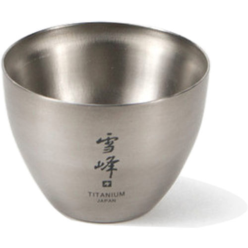 Snow Peak Titanium Sake Insulated Stacking Cup