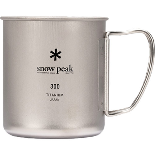Snow Peak Titanium Single Wall Cup 300 ml