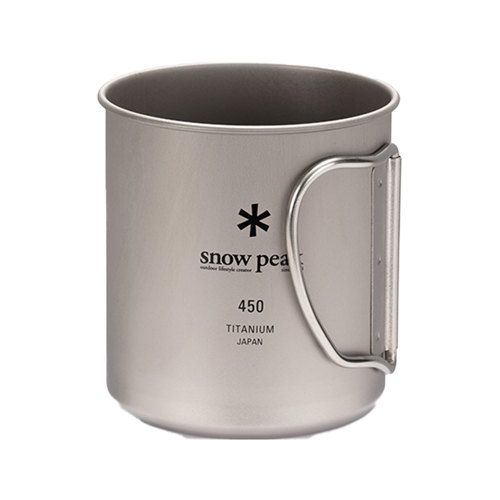 Snow Peak Titanium Single Wall Cup 450 ml