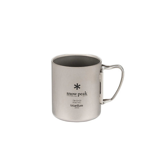 Snow Peak Titanium Double Wall Mug 300