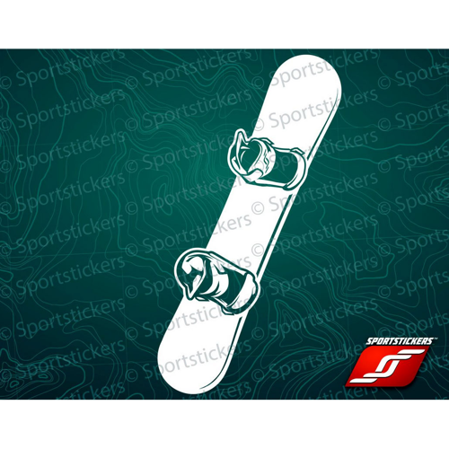 SportStickers Snowboard Sticker MPSB2 SunnySports