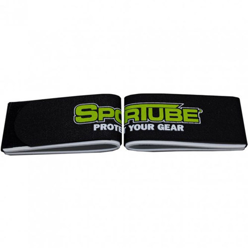 Sportube Velcro Ski Straps Black