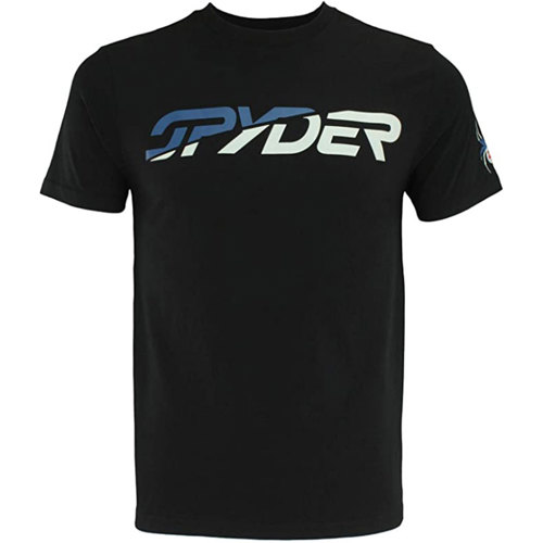 Spyder Short Sleeve Graphic Letter Logo Tee, Unisex