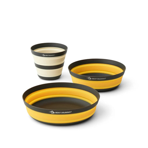 Sea to Summit Frontier Ultralight Collapsible Dinnerware Set, 3 Piece
