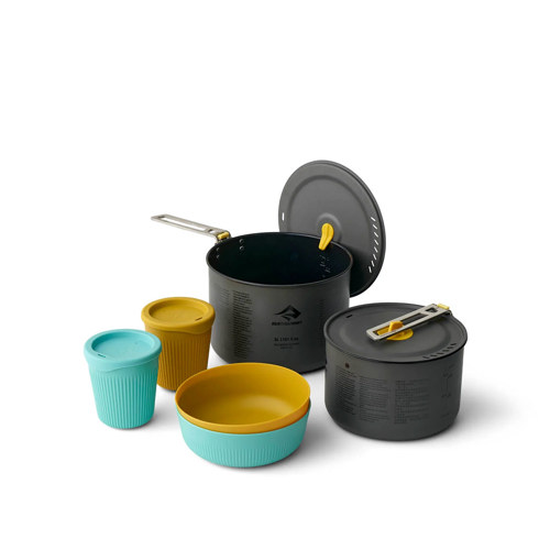 Sea to Summit Frontier Ultralight Two Pot Cook Set, 6 Piece