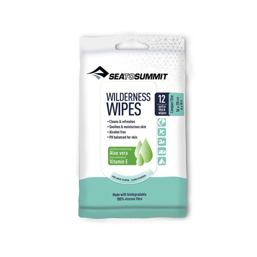 Sea to Summit Wilderness Wipes Compact 12-Pack