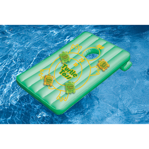 Swimline Turtle Toss Inflatable Corn Hole Game