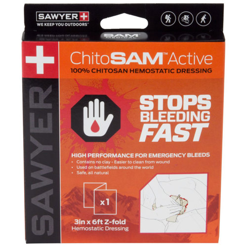 Sawyer ChitoSAM Active Hemostatic Dressing, 3" x 72"