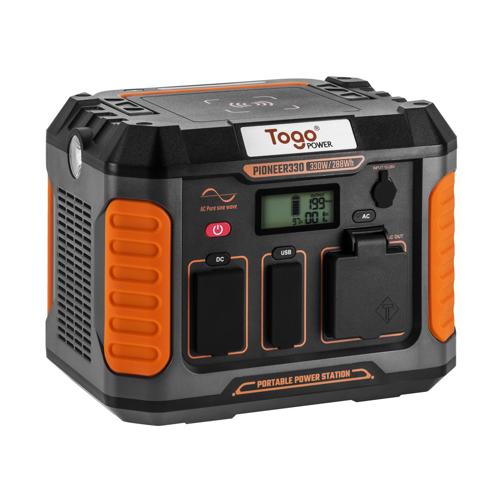 Togo Power Pioneer 330, 288WH Portable Power Station Li Battery 330W (660W Peak)