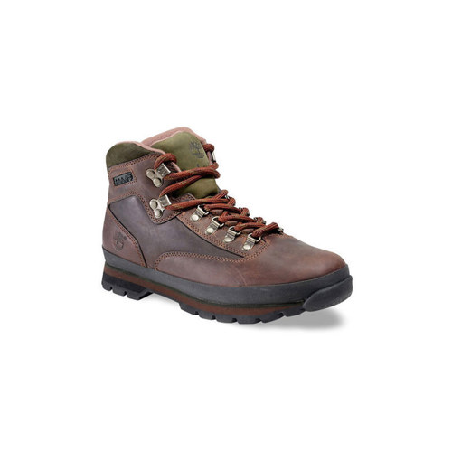 Timberland Men's Euro Hiker Mid Lace-Up Boot 9M Brown