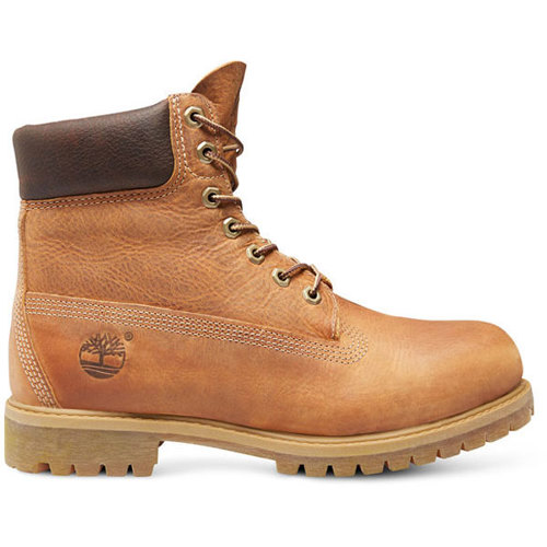 timberland burnt orange worn oiled