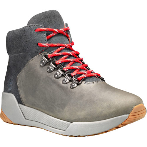 Timberland Kiri Up Hiker Boots For Women, Dark Grey Full-Grain
