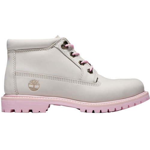 pink and grey timberland boots