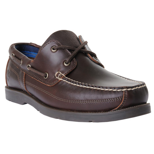 timberland piper cove leather boat shoe