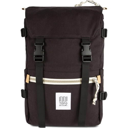 Topo Designs Rover Pack Classic Canvas Black/Black