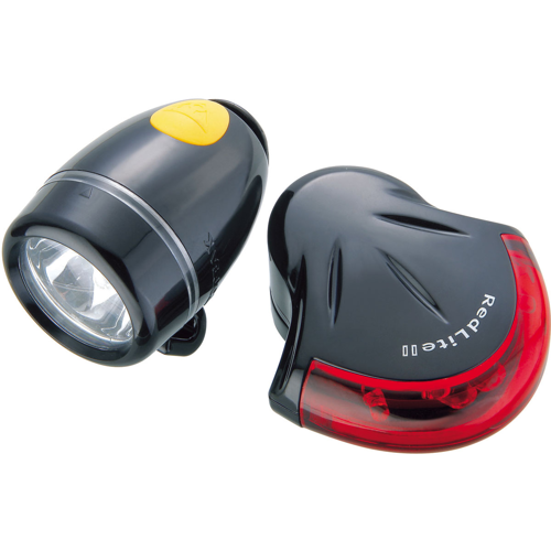 Topeak HighLite Combo II Bike Light Set Black TMS037 SunnySports
