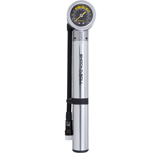 Topeak Shock N Roll HandShock Bike Pump with Gauge TSNR1