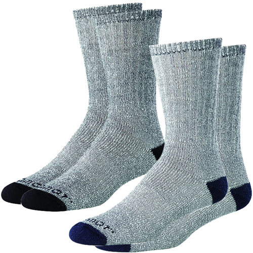 Terramar All Season Wool Blend Socks, 4-Pack
