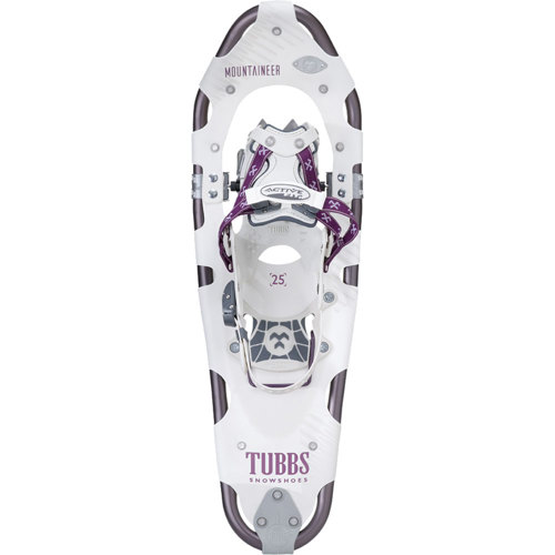 Tubbs Mountaineer Snowshoes for Women, White/Eggplant SunnySports