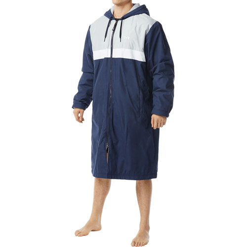 TYR Alliance Podium Parka for Men X-Large Navy