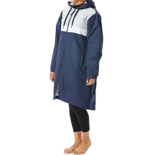 TYR Alliance Podium Parka for Women Navy X-Small