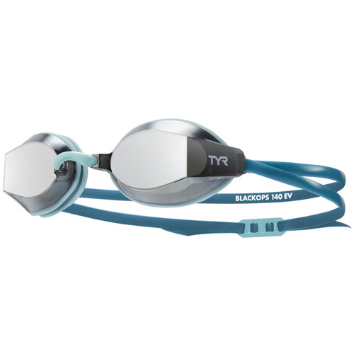 TYR Adults Black Ops 140 EV Mirrored Racing Goggles