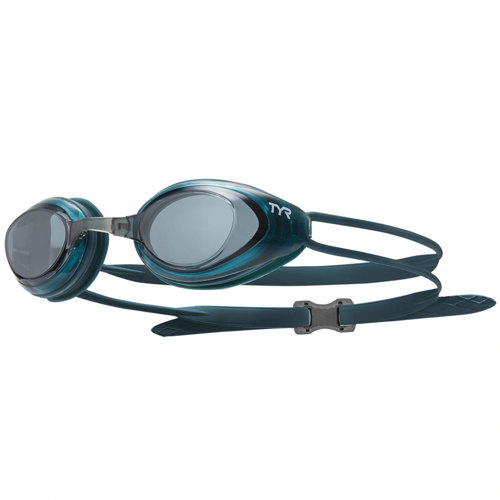 TYR Blackhawk Racing Goggles Smoke/Teal