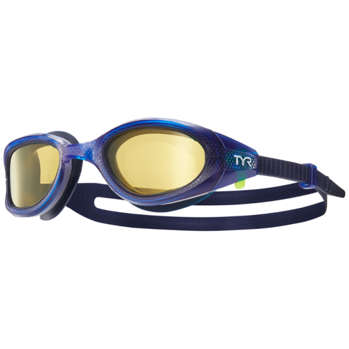 TYR Special Ops 3.0 Polarized Non-Mirrored Adult Goggles Amber/Navy/Navy