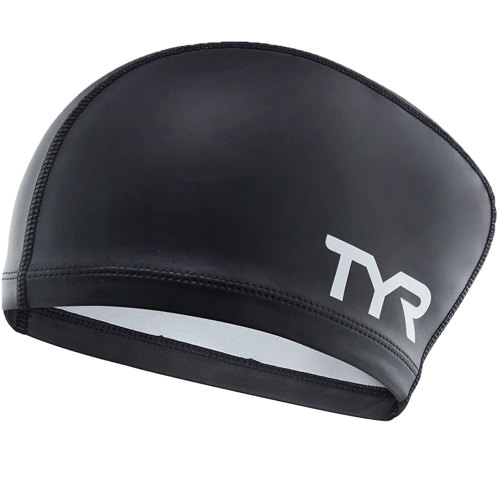 TYR Silicone Comfort Long Hair Adult Swim Cap
