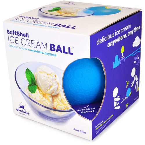 YayLabs! Play and Freeze Soft Shell Ice Cream Ball Pint