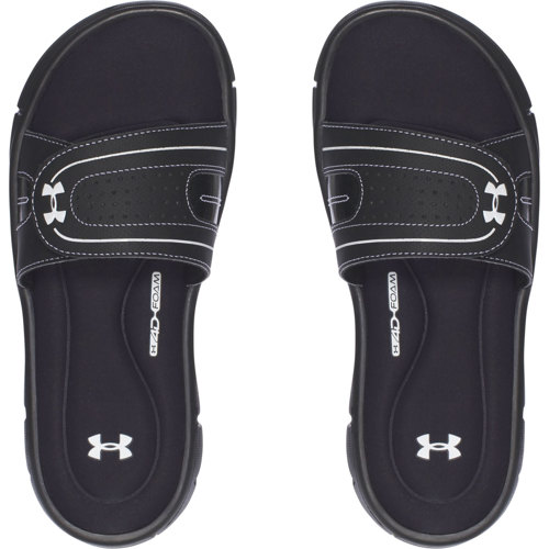 under armour breast cancer slides