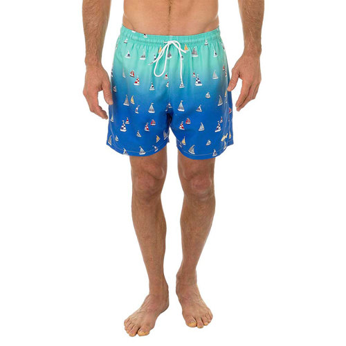 Uzzi Unisex Swim Print Shorts SunnySports