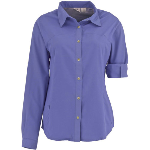 White Sierra Gobi Desert Long Sleeve Shirt for Women