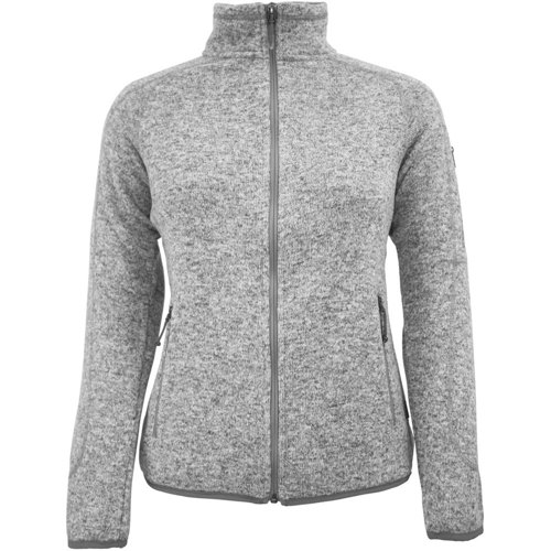 White Sierra Sweater Fleece Full Zip Jacket for Women - SunnySports