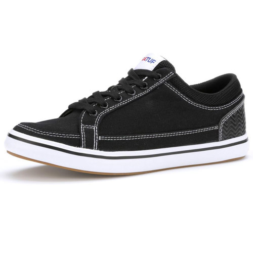 mens black canvas shoes