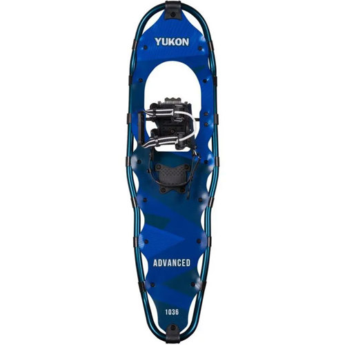 Yukon Charlie's Advanced Snowshoes for Men 10" x 36" Blue