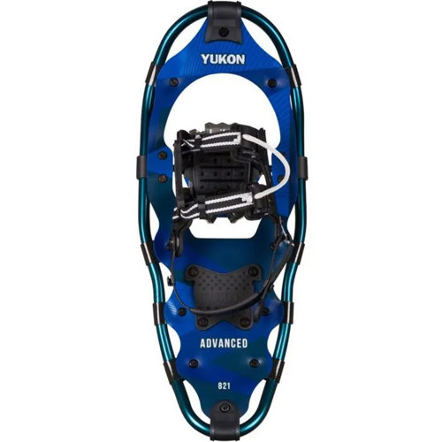 Yukon Charlie's Advanced Snowshoes for Men 8" x 21" Blue