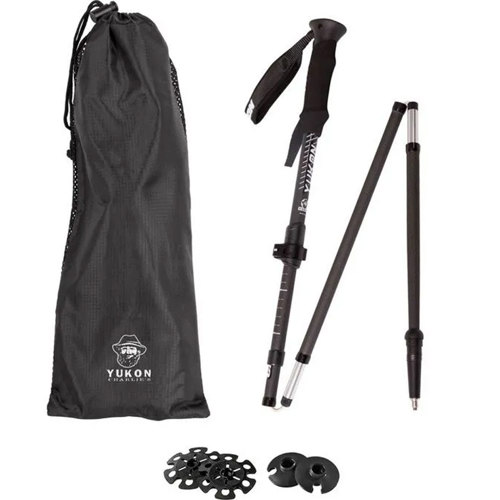 Yukon Charlie's Carbon Lite Flipout Adjustable Trekking Poles