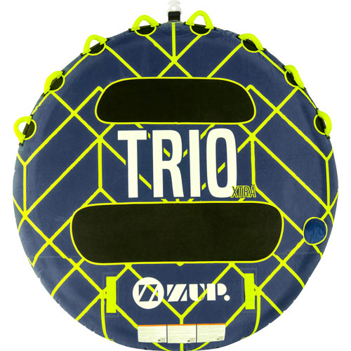 ZUP Trio Xtra Towable Tube, Blue/Yellow